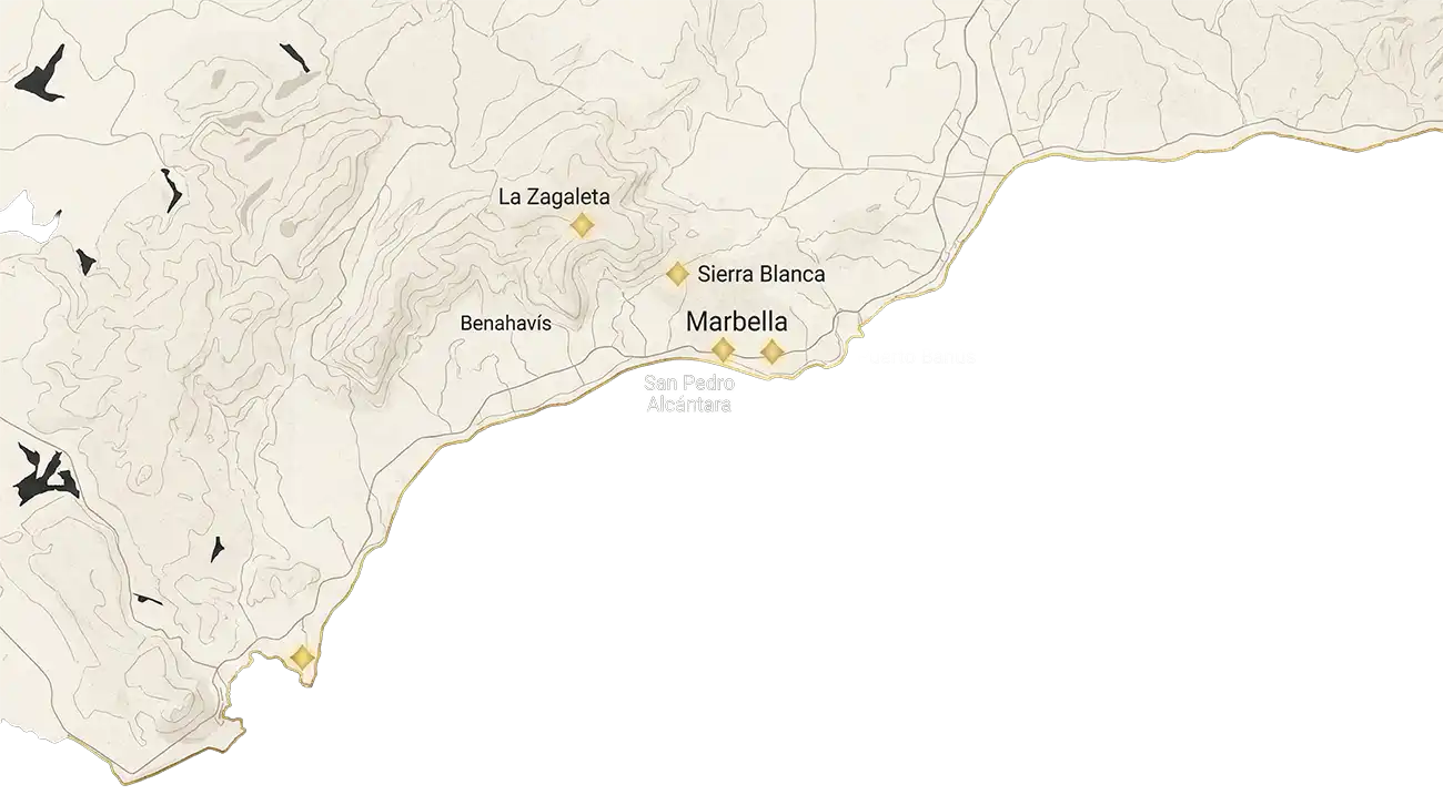 Costa Del Sol Strategic Map